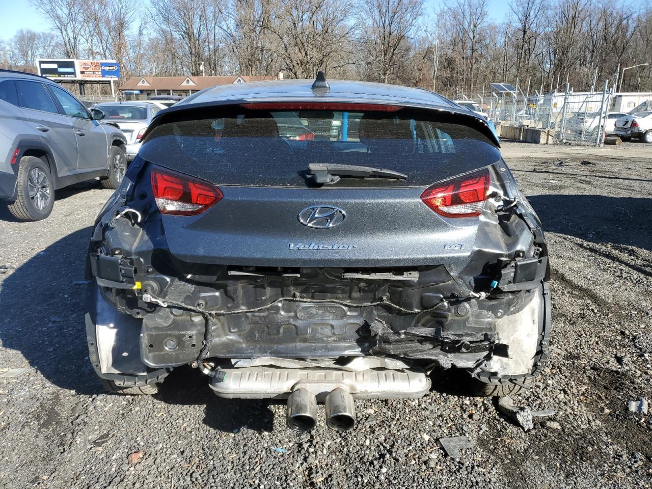 2019 Hyundai Veloster Turbo VIN: KMHTH6AB1KU005997 Lot: 82587494