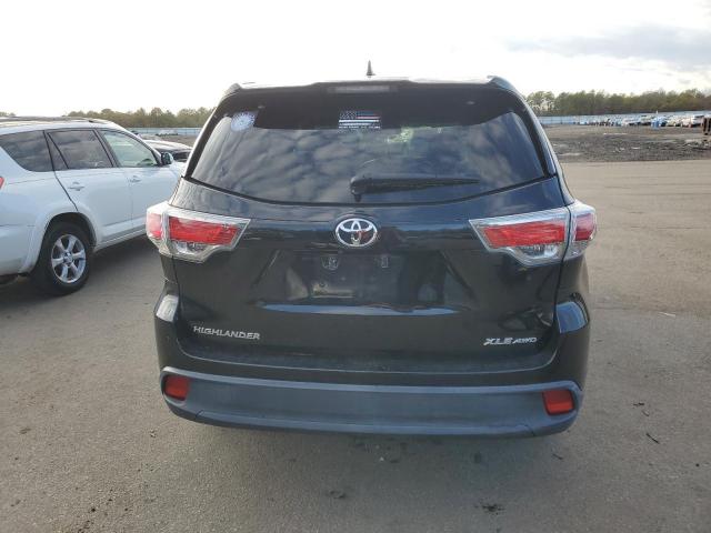  TOYOTA HIGHLANDER 2014 Czarny