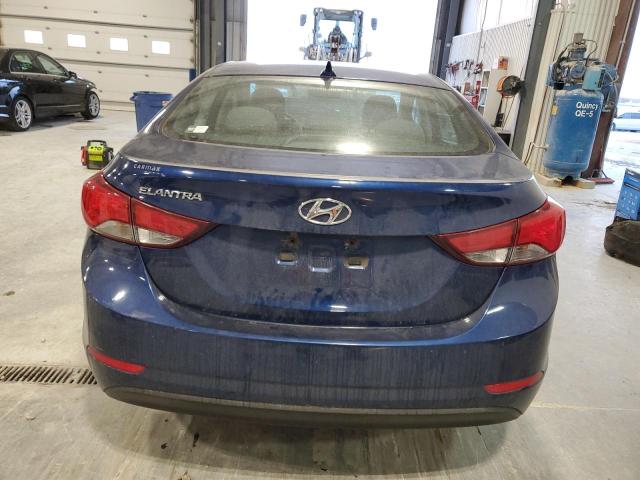  HYUNDAI ELANTRA 2015 Granatowy