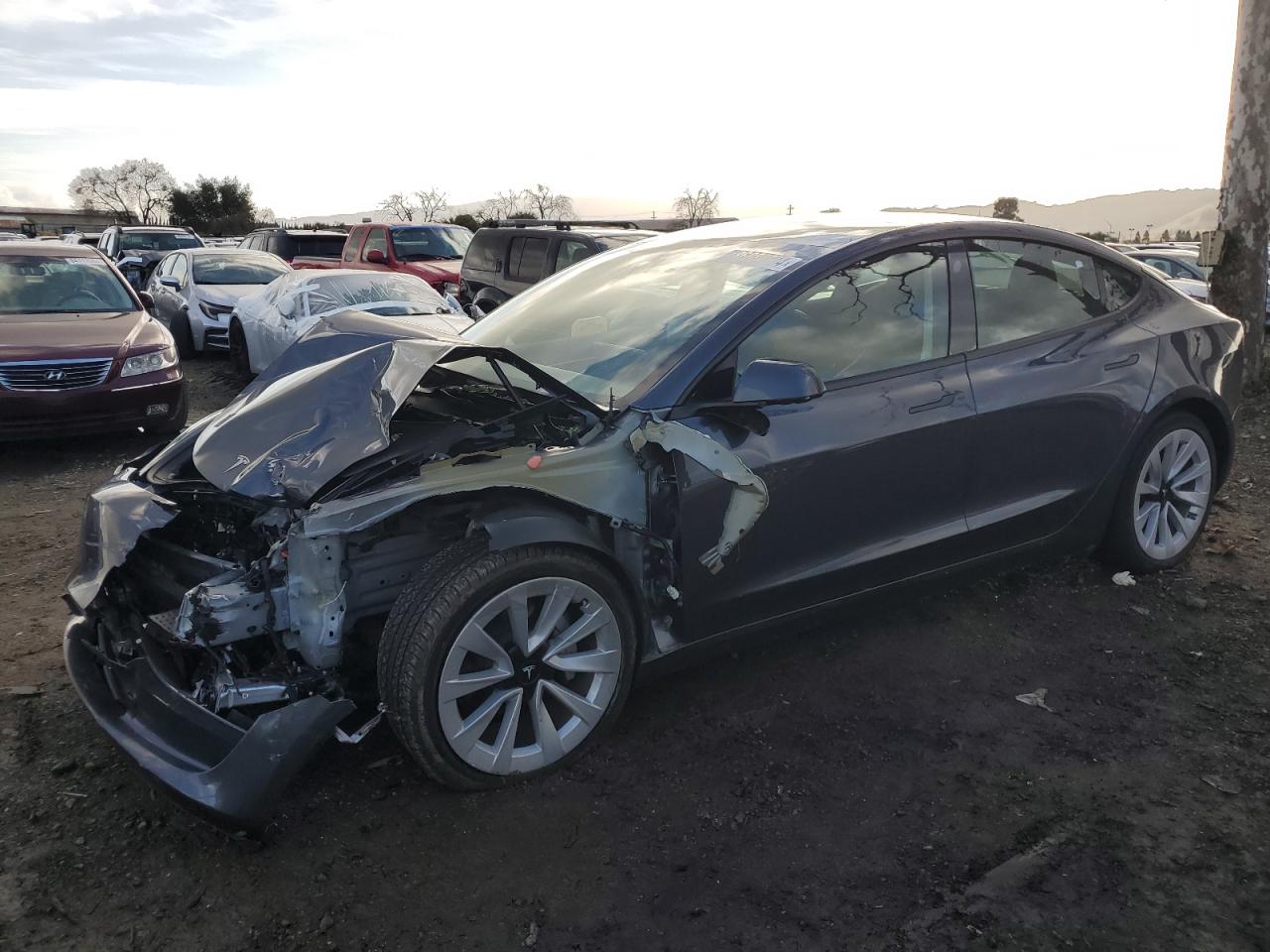 VIN 5YJ3E1EA9PF468441 2023 TESLA MODEL 3 no.1