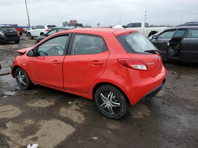  MAZDA 2 2012 Czerwony