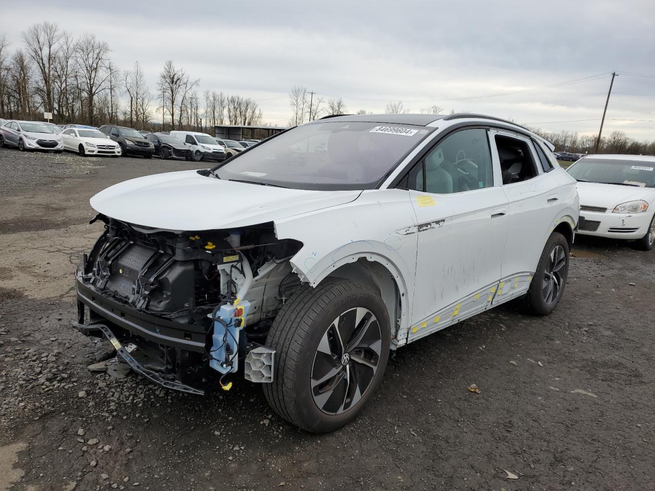 2022 Volkswagen Id.4 Pro S na sprzedaż w Portland, OR - Rear End