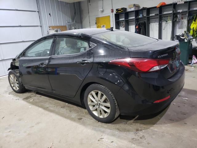 Sedans HYUNDAI ELANTRA 2016 Black