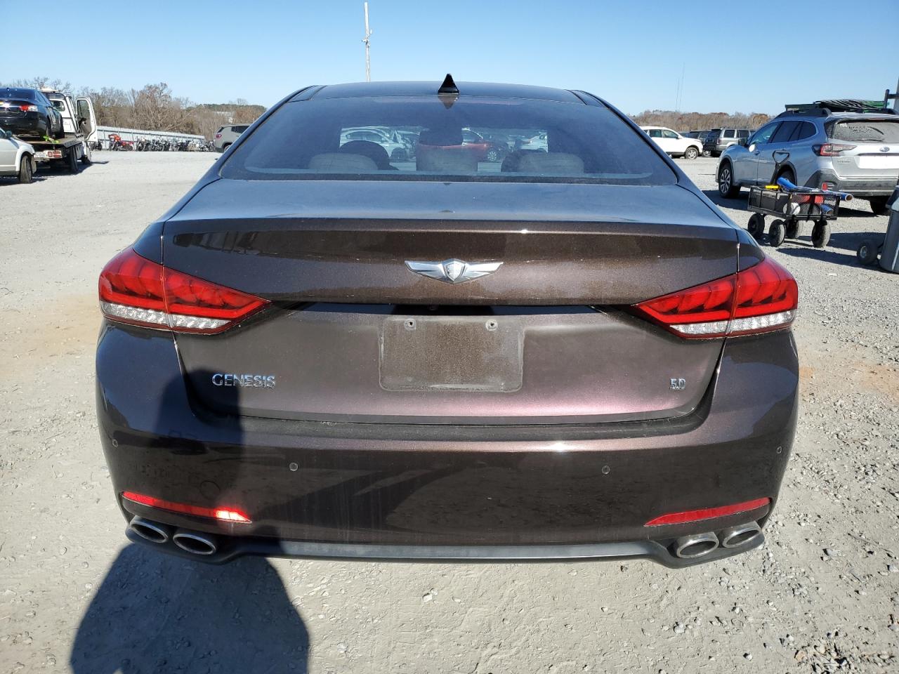 2015 Hyundai Genesis 5.0L VIN: KMHGN4JF6FU079696 Lot: 83316044