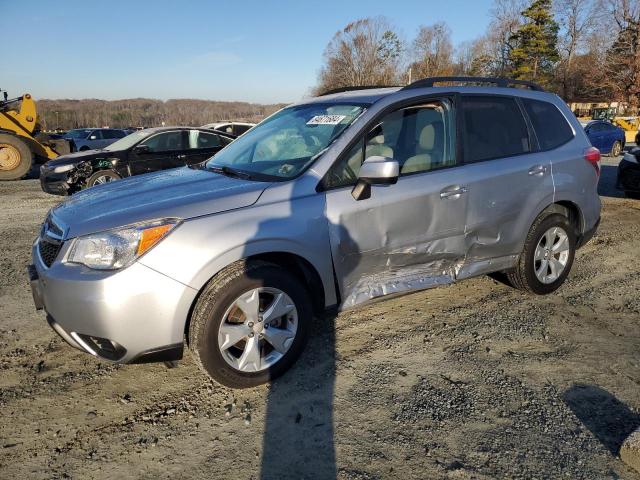  SUBARU FORESTER 2015 Серебристый