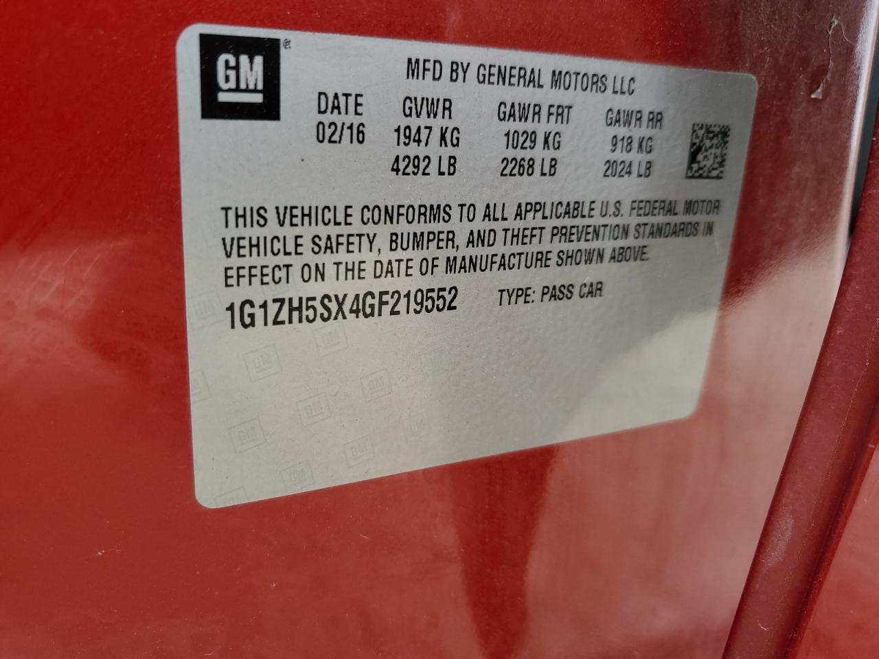 2016 Chevrolet Malibu - Image 12