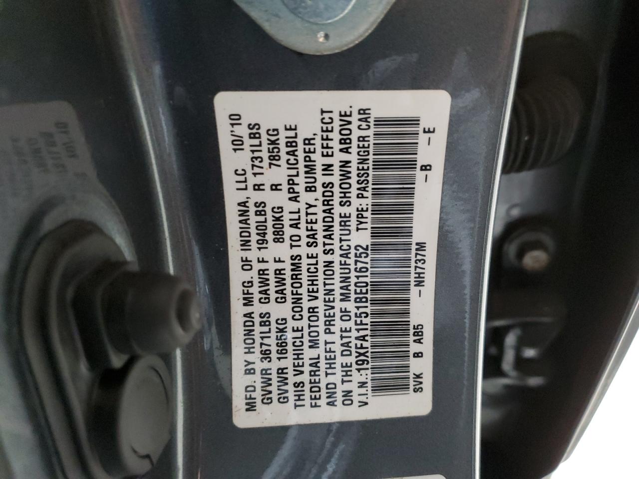 2011 Honda Civic - Image 14