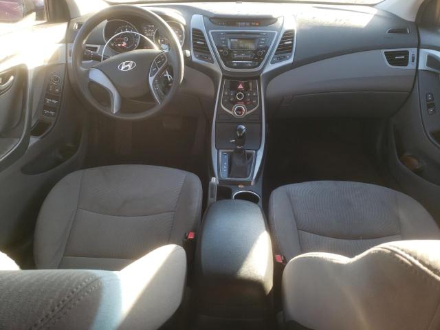  HYUNDAI ELANTRA 2016 Czerwony
