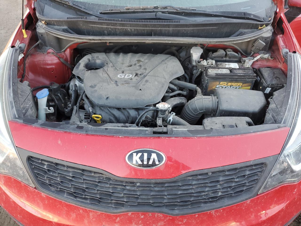 2015 Kia Rio Lx VIN: KNADM4A30F6463796 Lot: 85042334