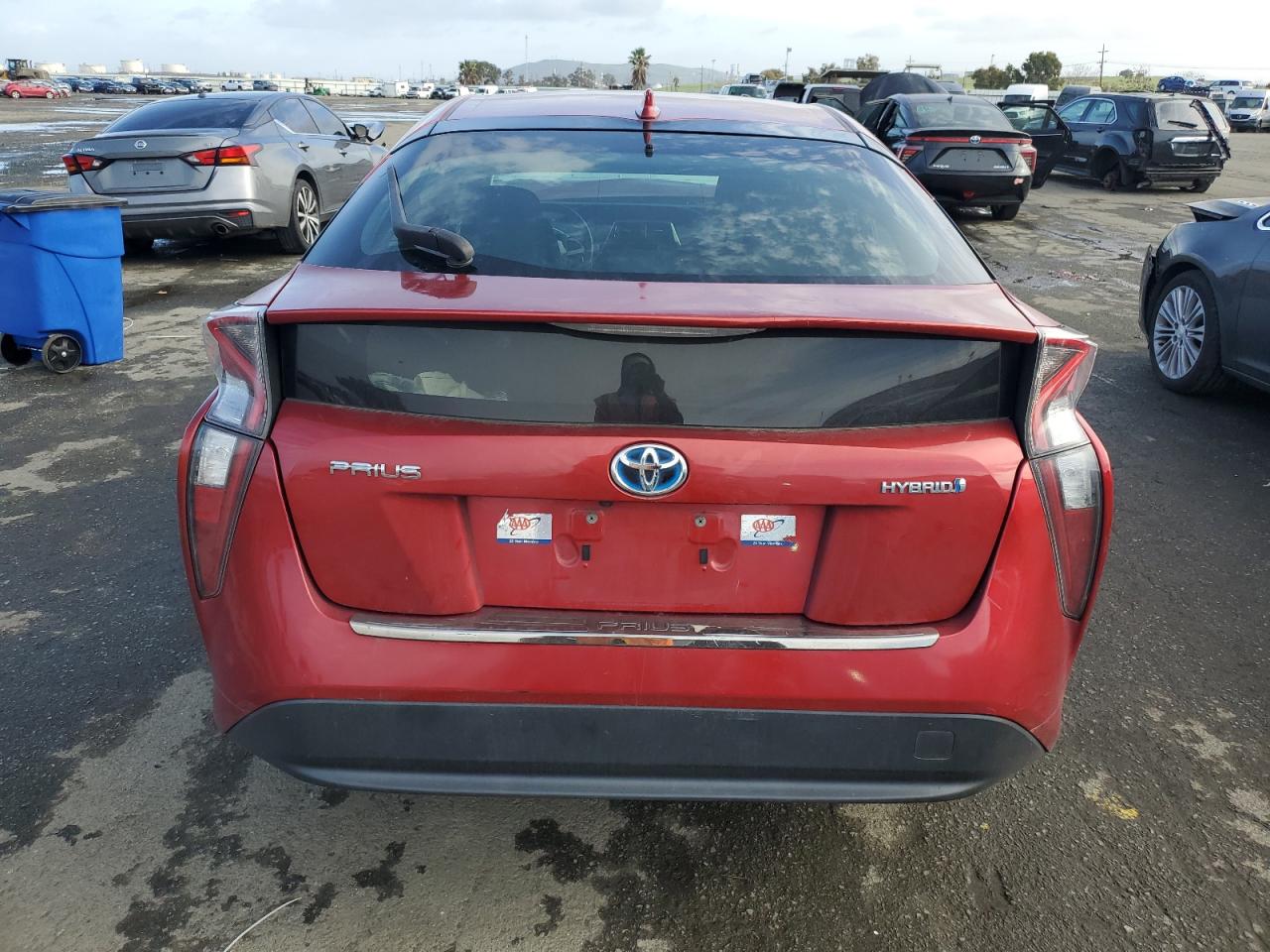 VIN JTDKBRFU3G3514497 2016 TOYOTA PRIUS no.6