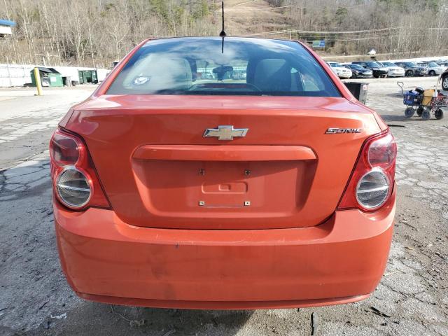  CHEVROLET SONIC 2013 Orange