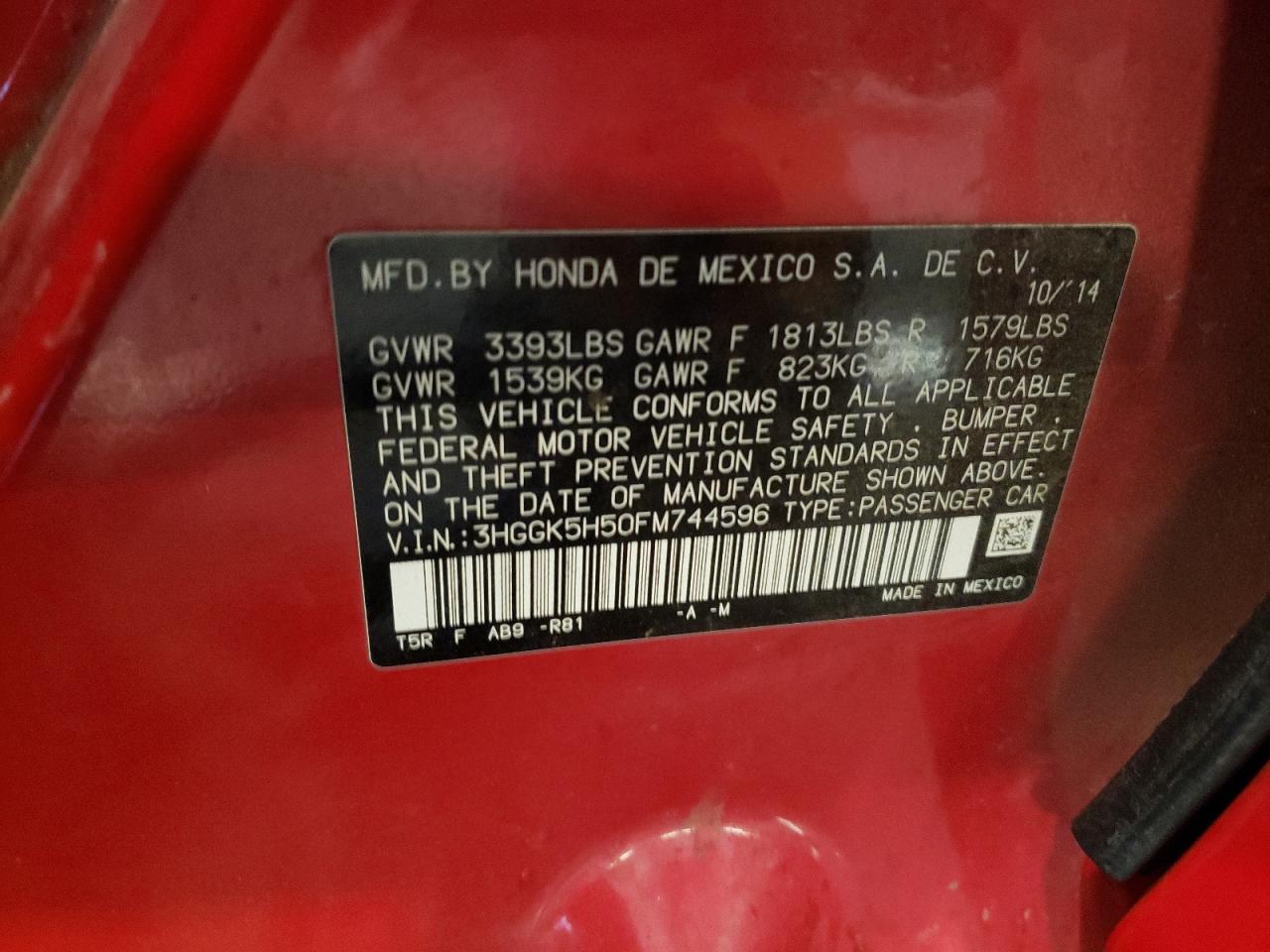 2015 Honda Fit - Image 12