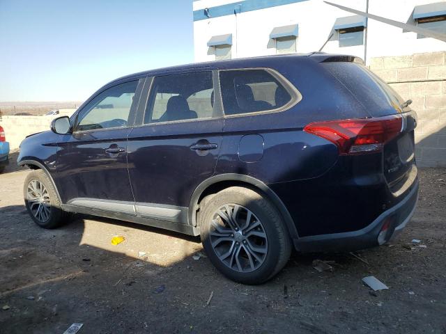  MITSUBISHI OUTLANDER 2016 Синій