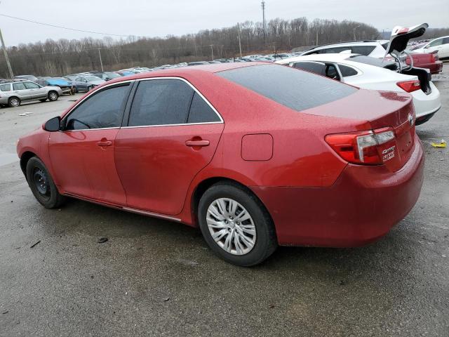  TOYOTA CAMRY 2014 Czerwony