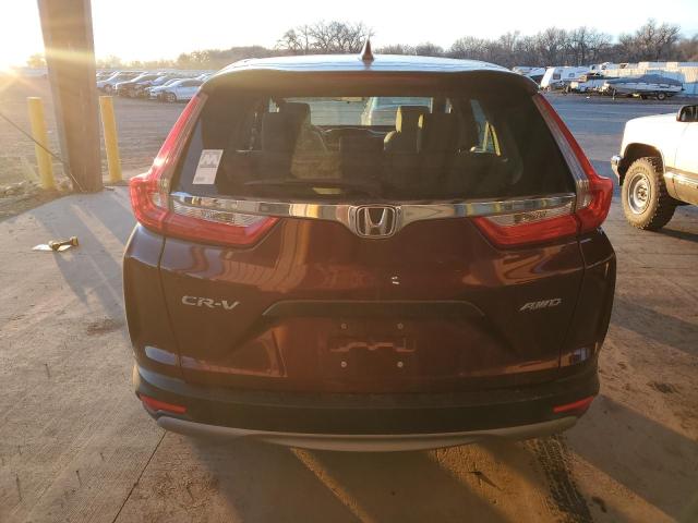  HONDA CRV 2018 Maroon