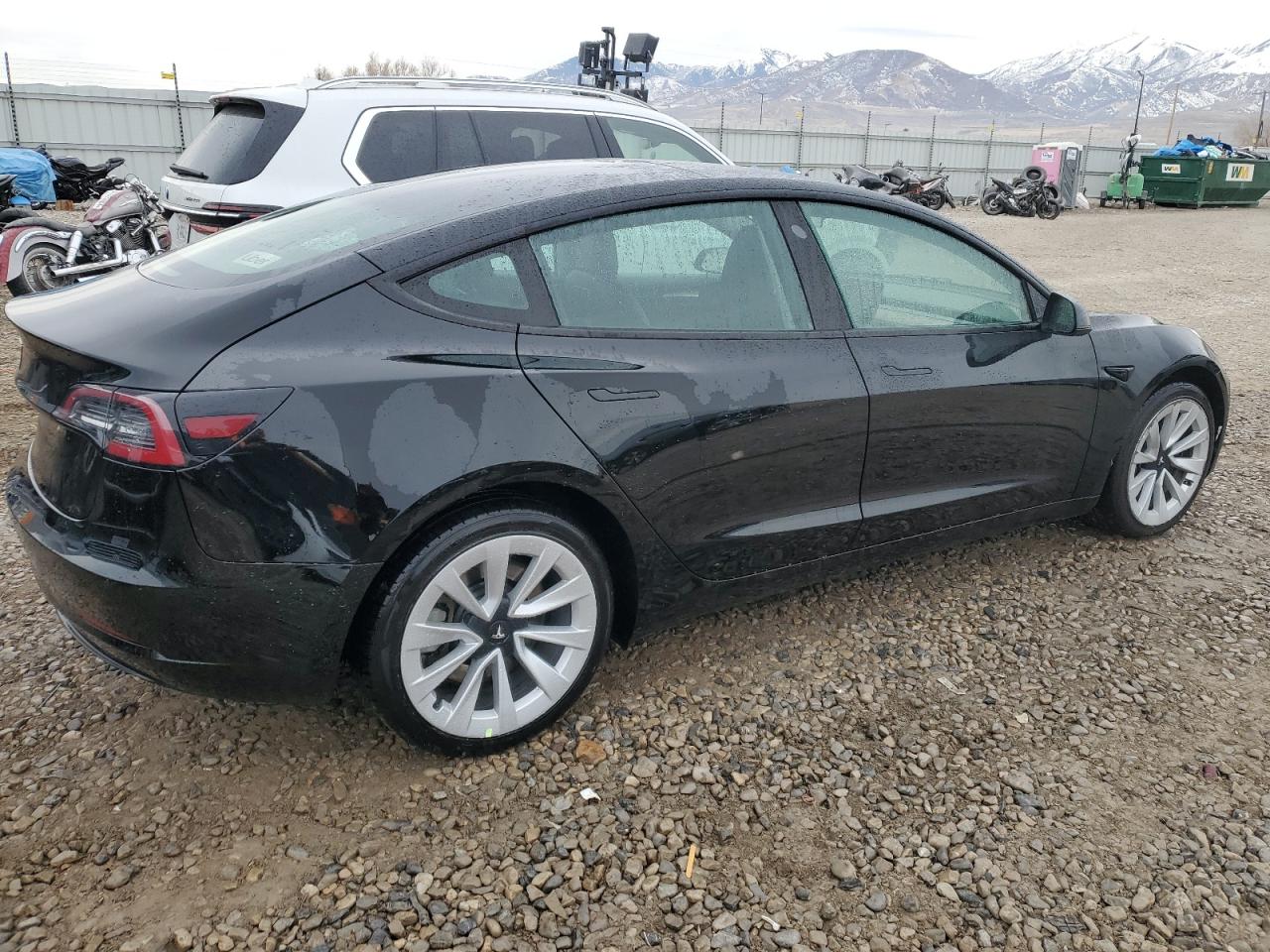 VIN 5YJ3E1EA7NF371459 2022 TESLA MODEL 3 no.3