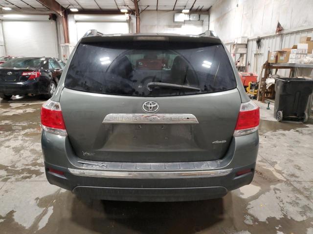  TOYOTA HIGHLANDER 2013 Zielony