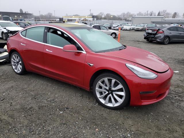  TESLA MODEL 3 2018 Красный