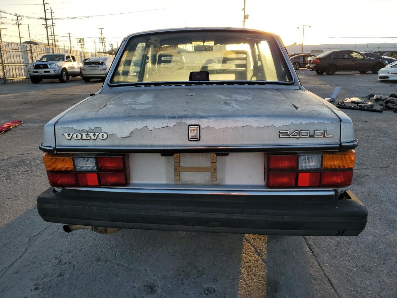 1986 Volvo 244 Dl VIN: YV1AX8842G1189044 Lot: 84116964