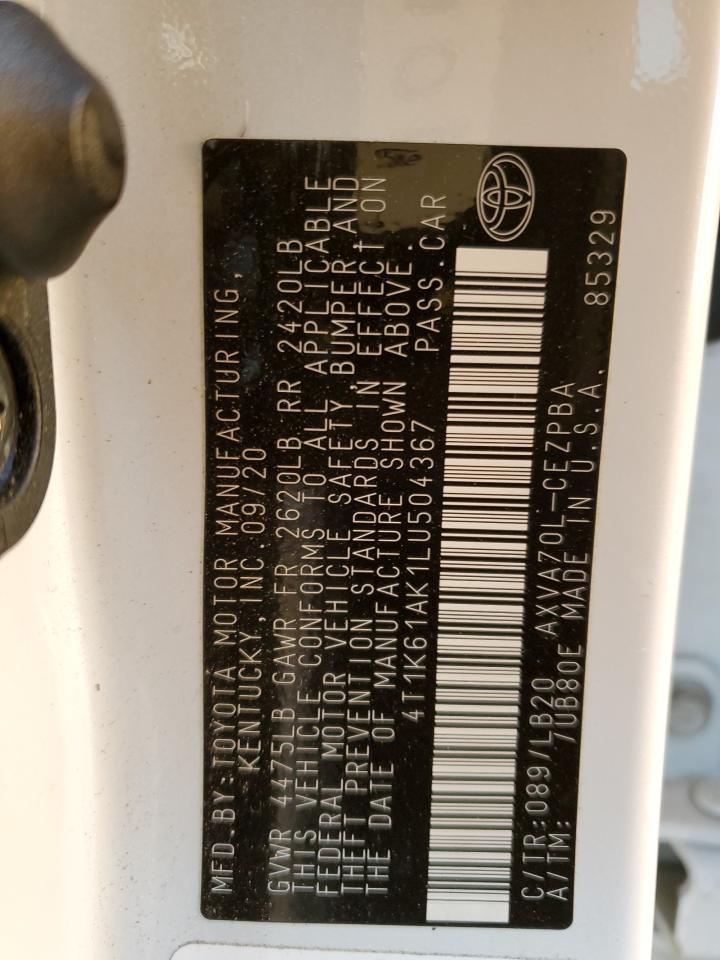2020 Toyota Camry - Image 12