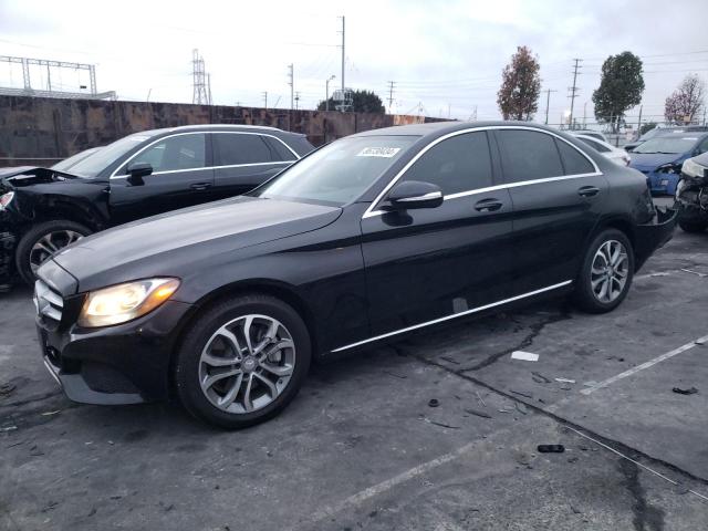 2015 Mercedes-Benz C 300 4Matic للبيع في Wilmington، CA - Rear End