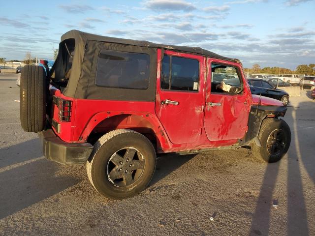 Parquets JEEP WRANGLER 2012 Czerwony