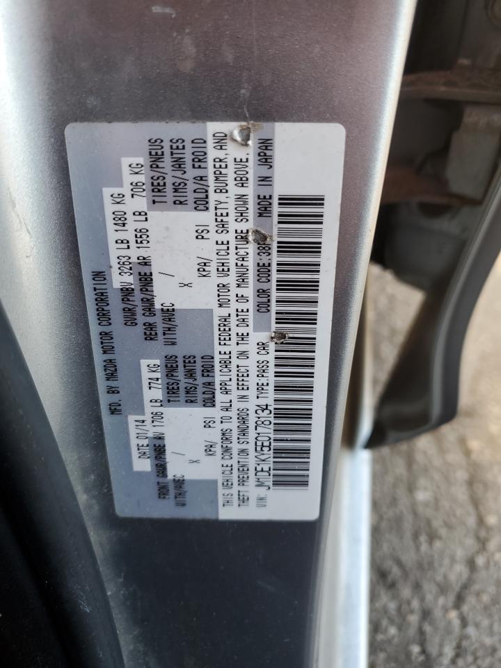 2014 Mazda Mazda2 Sport VIN: JM1DE1KY5E0178134 Lot: 82587844