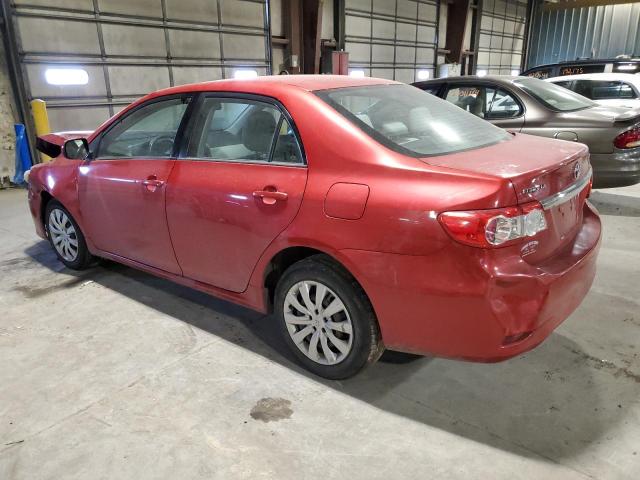  TOYOTA COROLLA 2012 Red