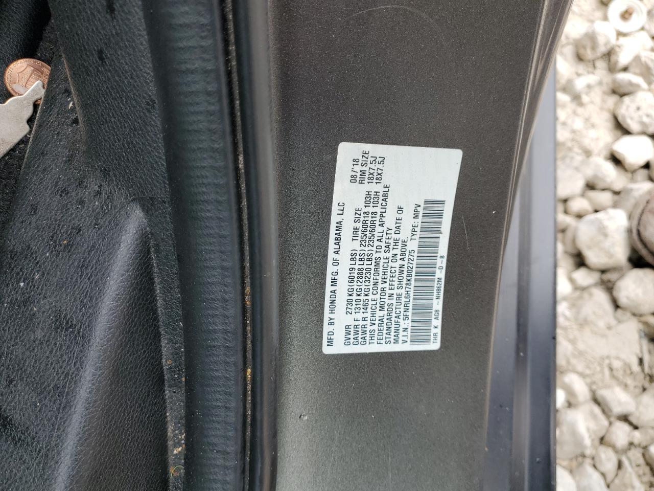 2019 Honda Odyssey - Image 13