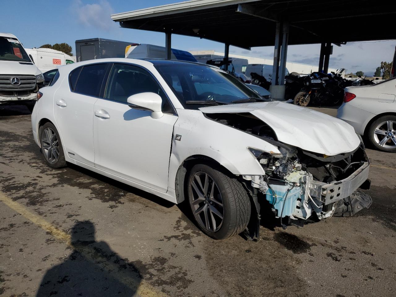 VIN JTHKD5BH9F2216034 2015 LEXUS CT 200 no.4