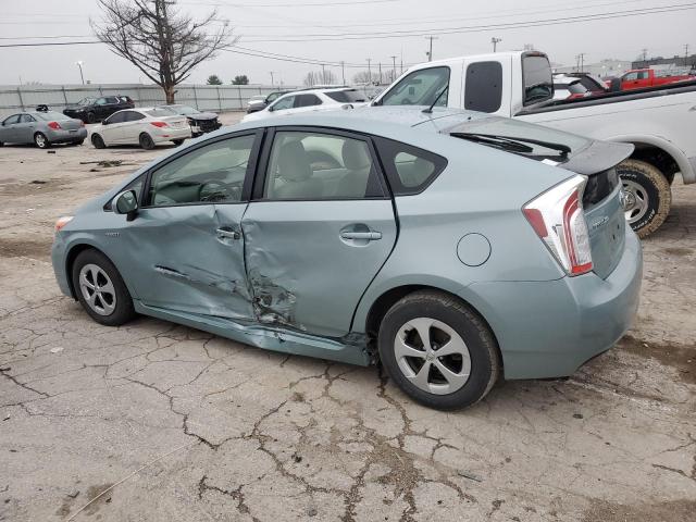  TOYOTA PRIUS 2013 Teal