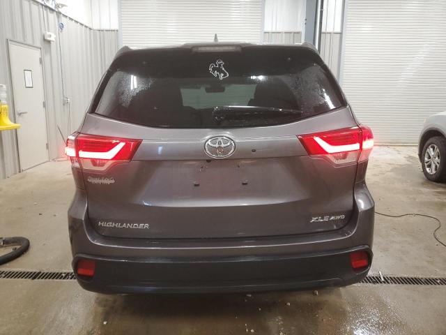  TOYOTA HIGHLANDER 2018 Gray