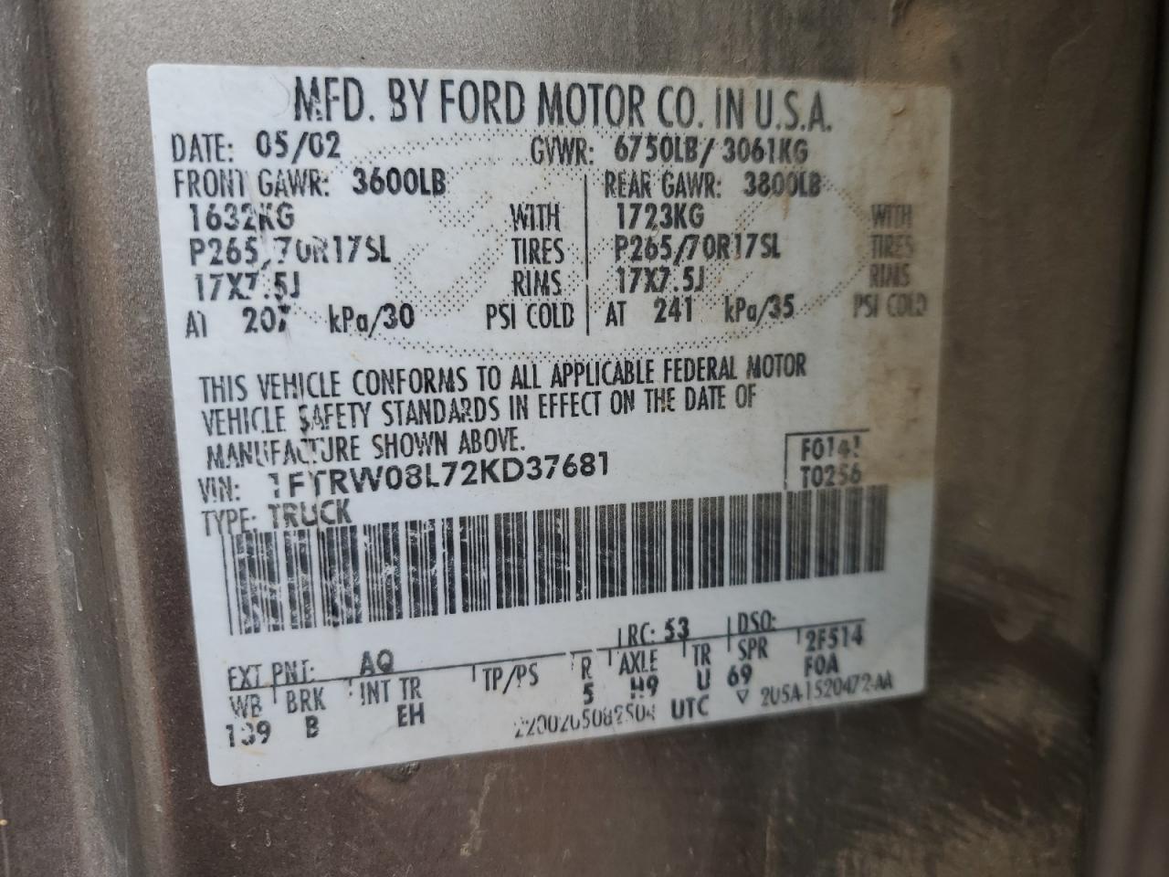 2002 Ford F-150 - Image 14