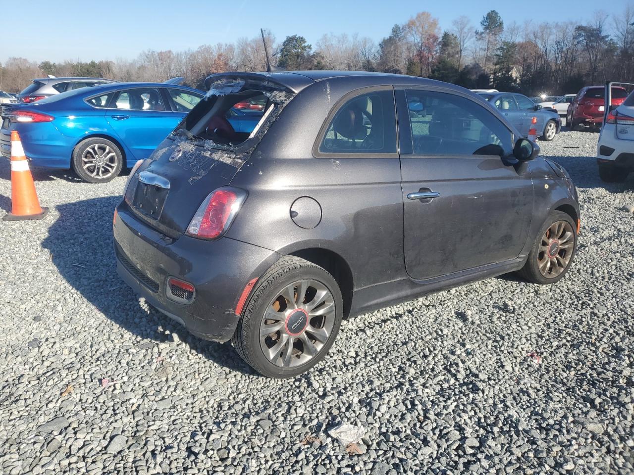 VIN 3C3CFFKR8HT535574 2017 FIAT 500 no.3