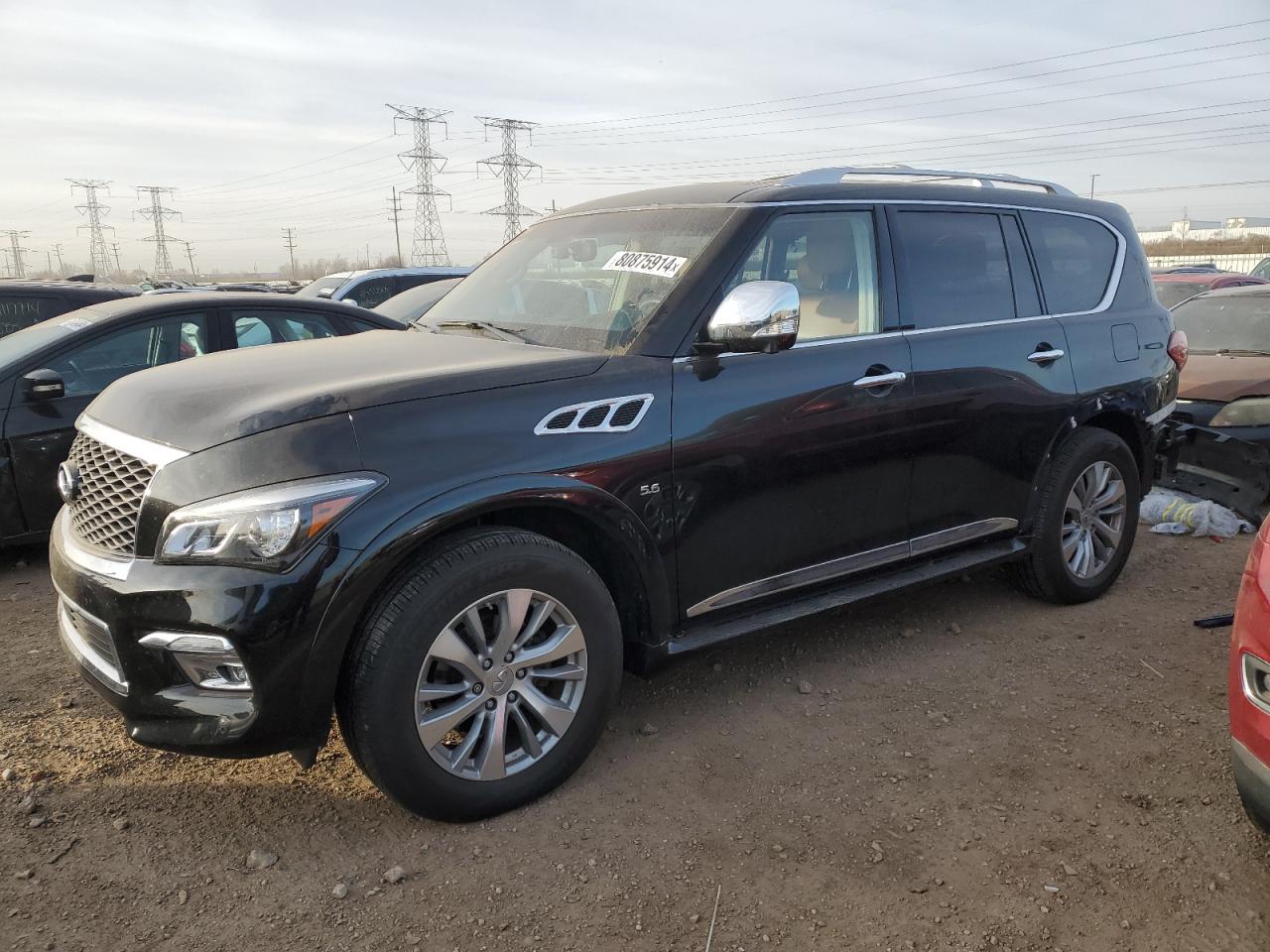 2016 Infiniti Qx80 for Sale in Elgin, IL - Rear End