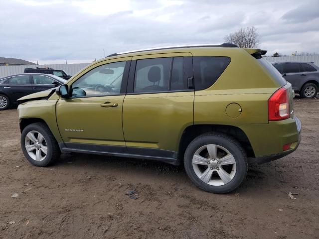 Паркетники JEEP COMPASS 2012 Зеленый