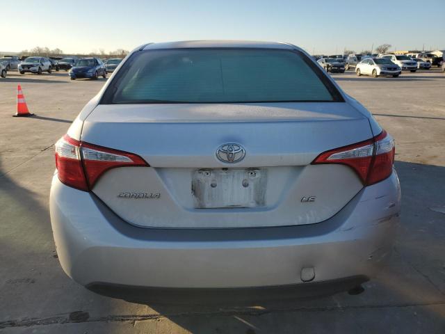  TOYOTA COROLLA 2016 Silver