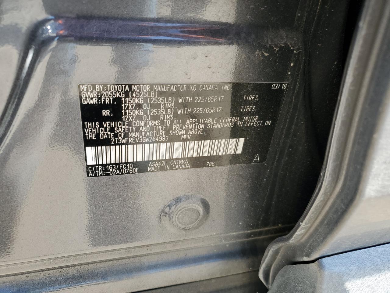 2016 Toyota RAV 4 - Image 13