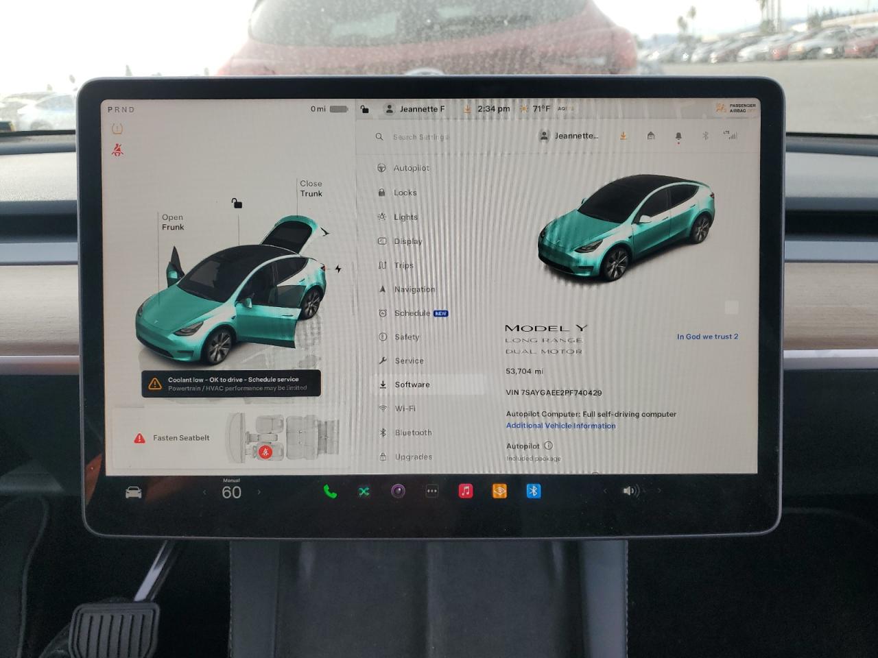 2023 Tesla Model Y VIN: 7SAYGAEE2PF740429 Lot: 84461614