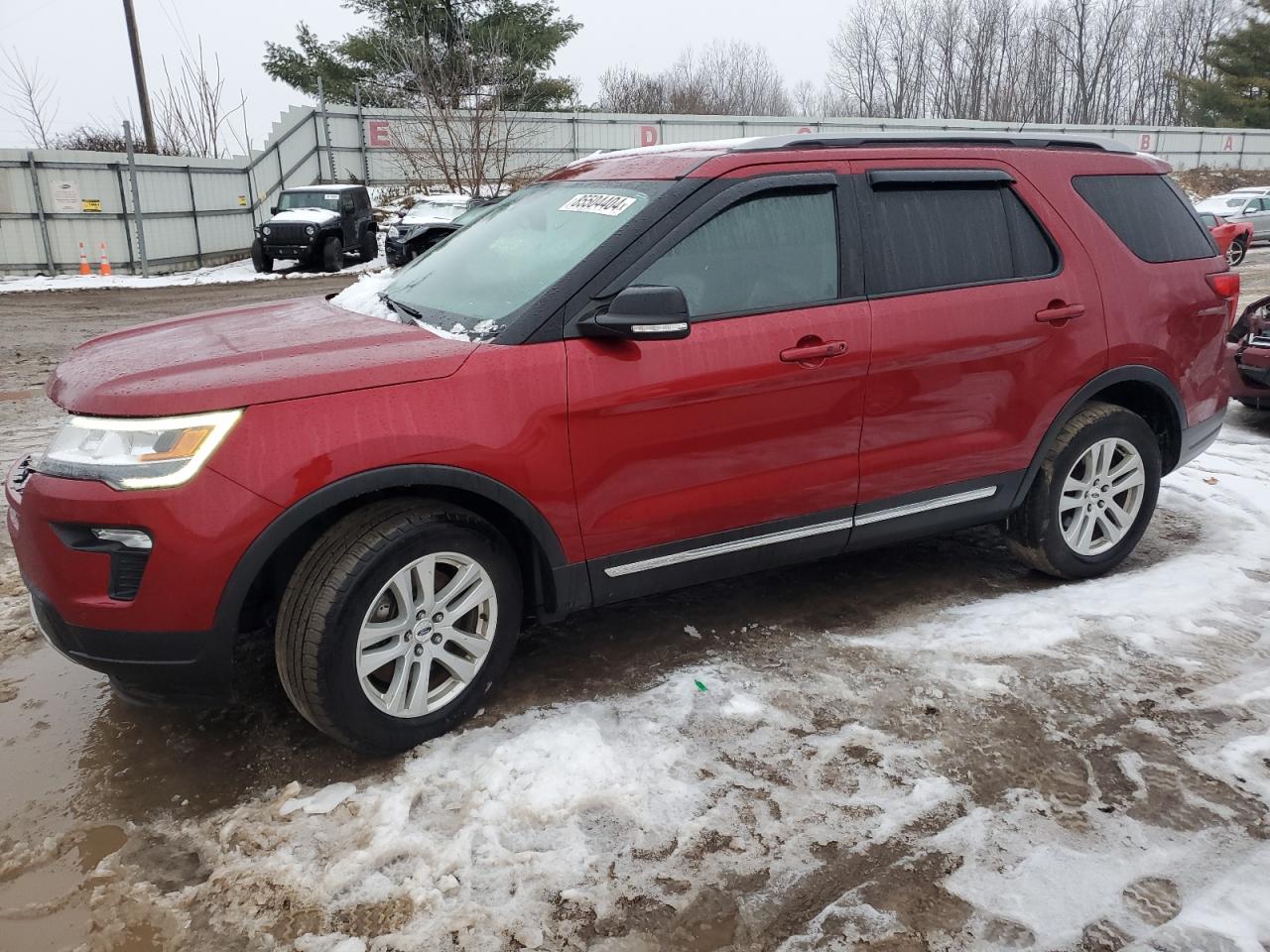 VIN 1FM5K8DH1JGC40600 2018 FORD EXPLORER no.1