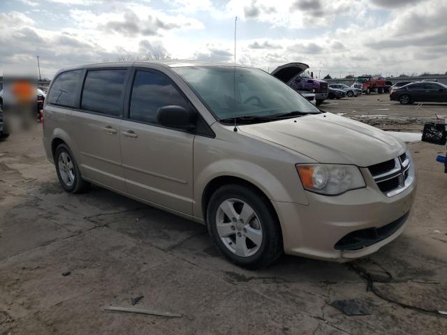 Minivans DODGE CARAVAN 2013 tan