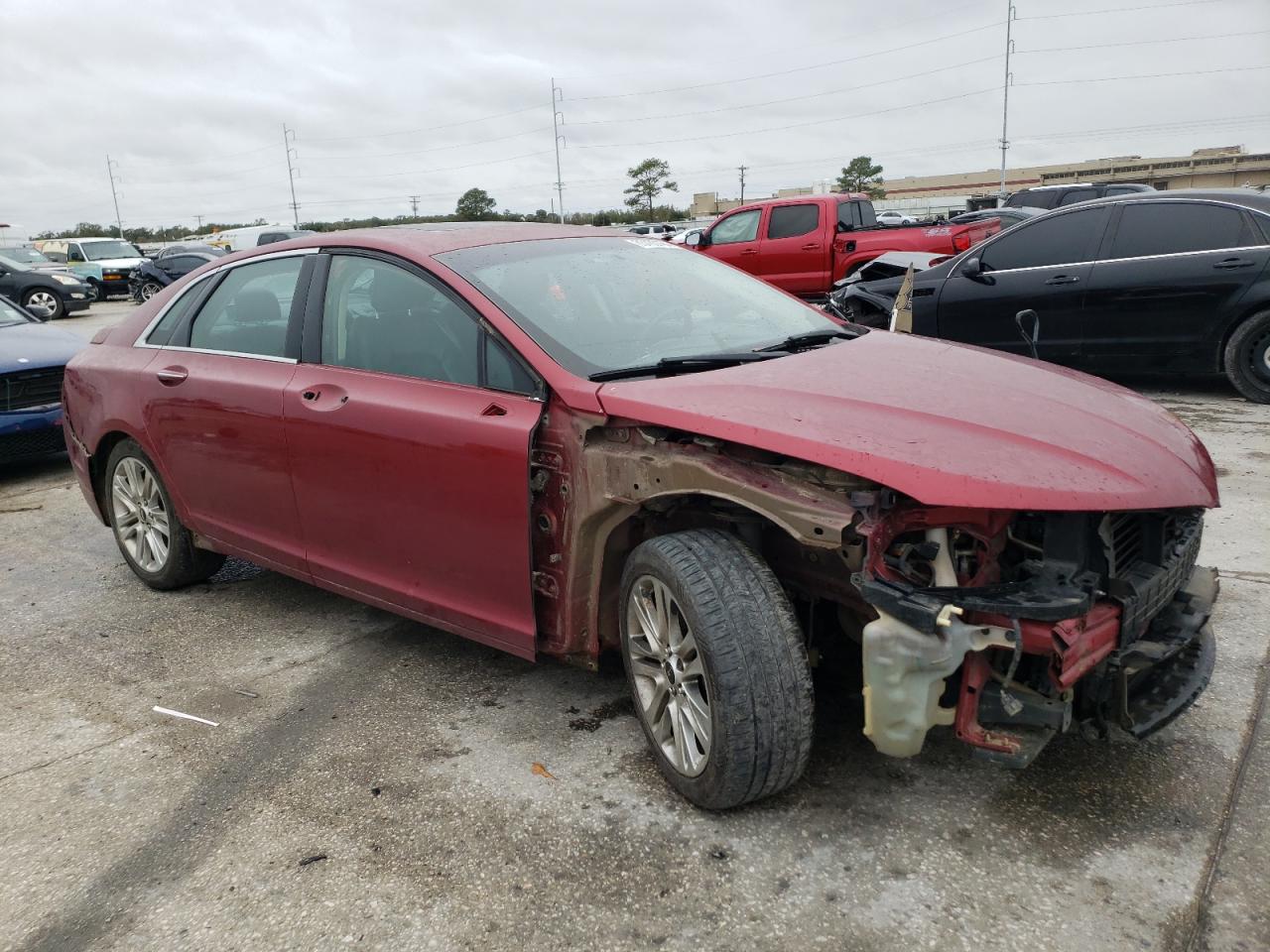 VIN 3LN6L2GK4ER820802 2014 LINCOLN MKZ no.4