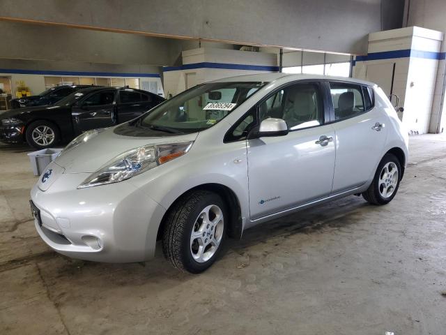 Hatchbacks NISSAN LEAF 2012 Srebrny