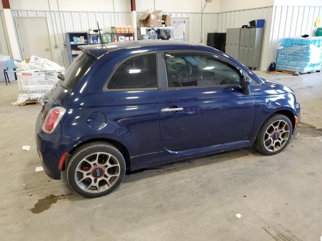  FIAT 500 2012 Синий