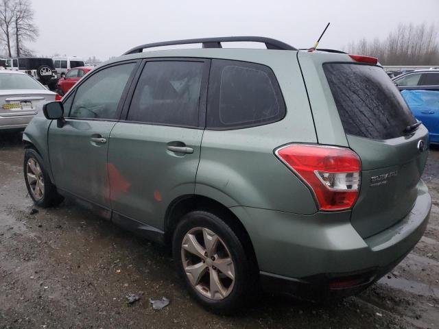  SUBARU FORESTER 2015 Zielony