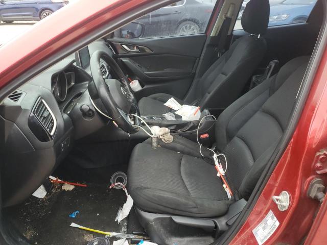  MAZDA 3 2015 Czerwony