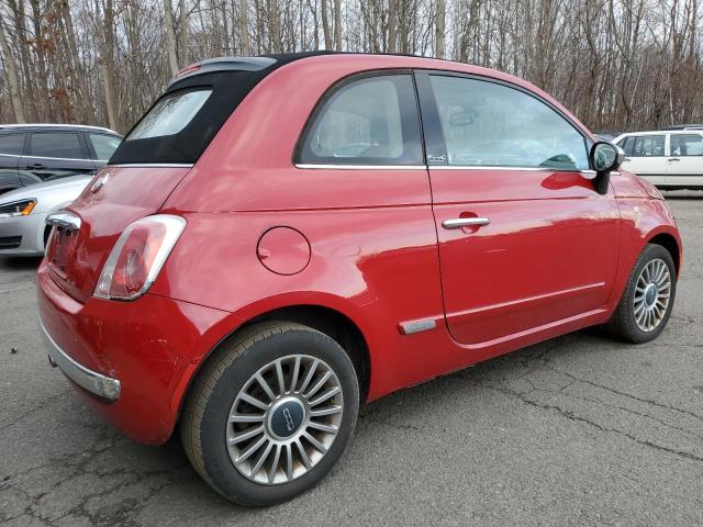 Кабриолеты FIAT 500 2013 Красный