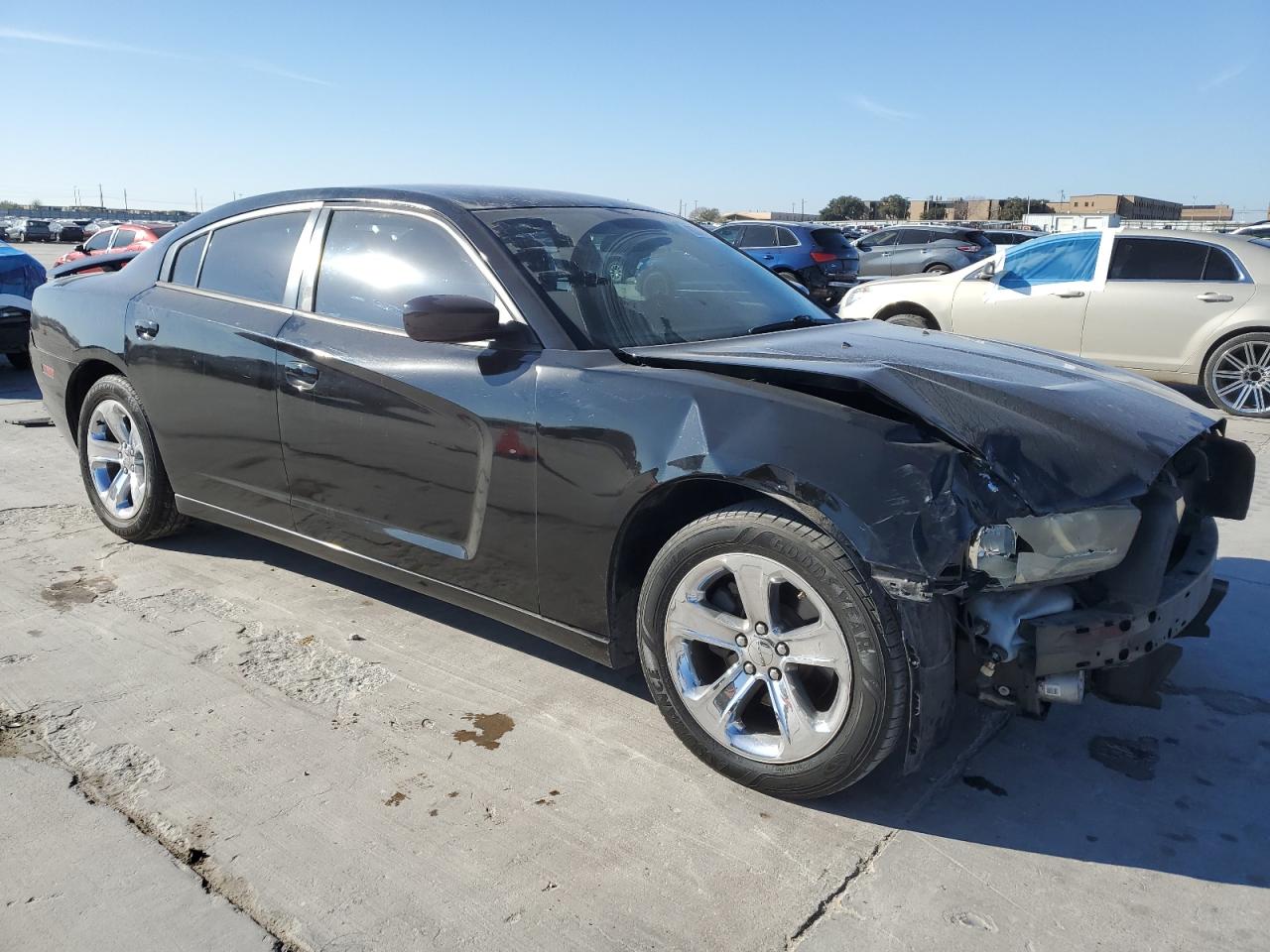 VIN 2C3CDXBG2DH525426 2013 DODGE CHARGER no.4