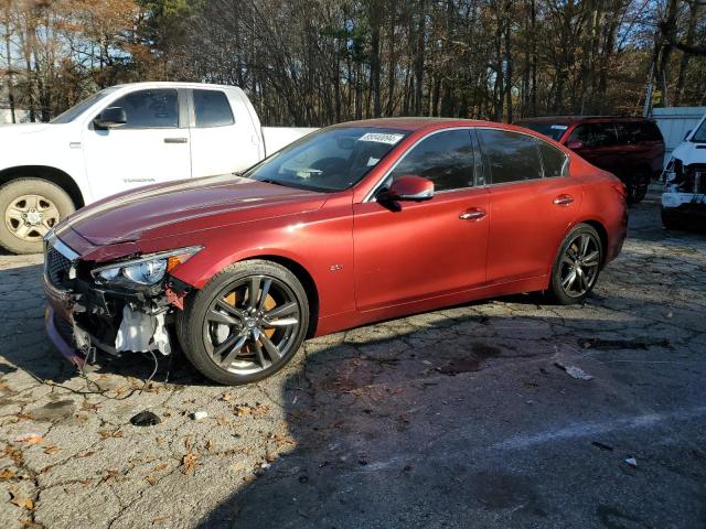  INFINITI Q50 2016 Бургунди