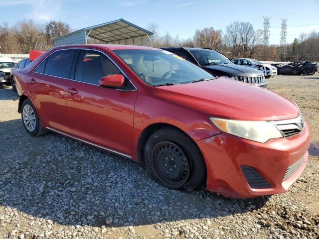 Sedans TOYOTA CAMRY 2012 Red